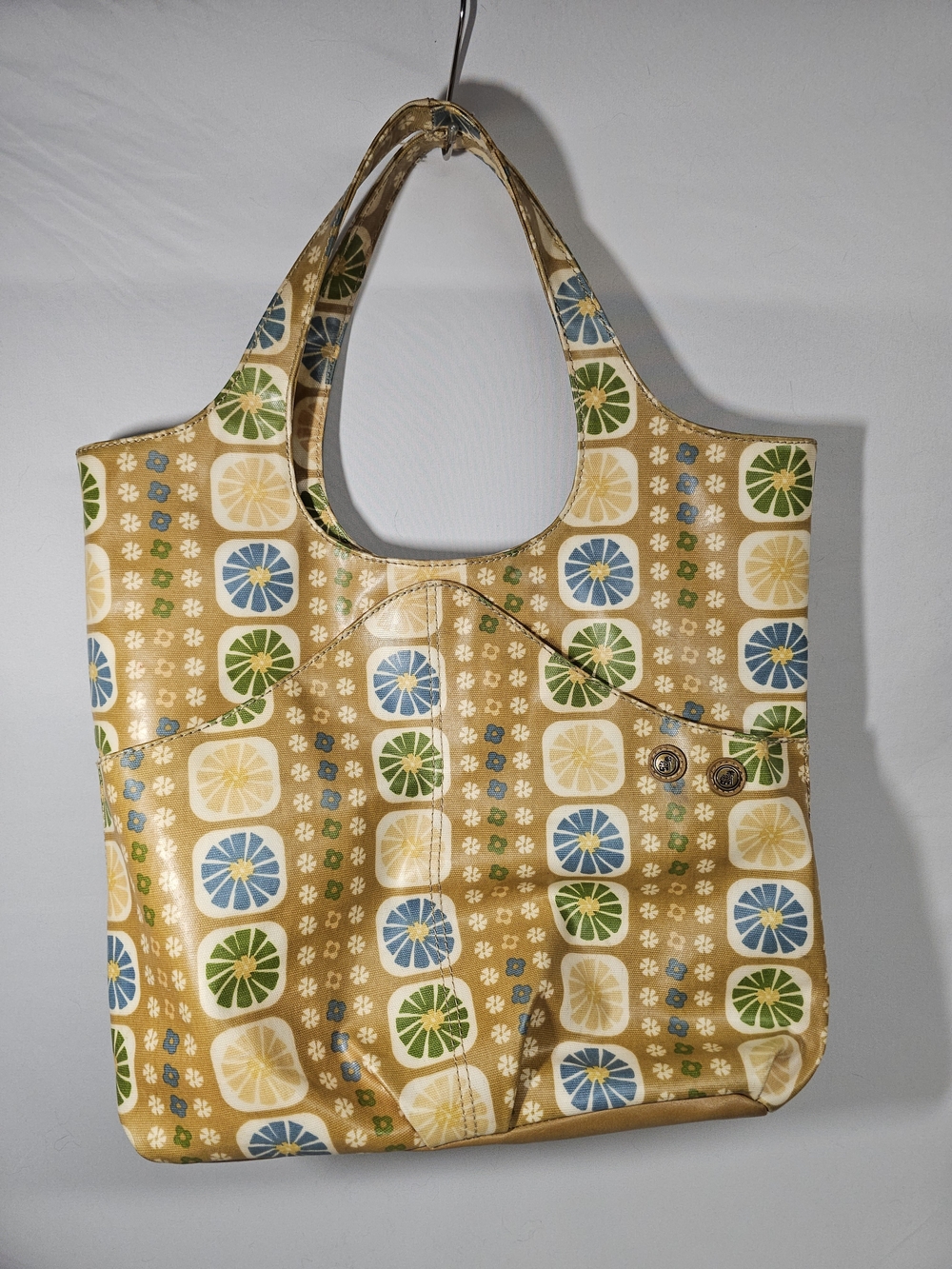 Caribbean Joe Retro Floral Tote